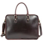 Classic Strap Leather Briefcase