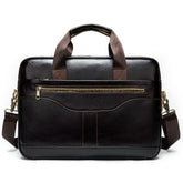 Slim Leather Briefcase