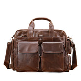Tactical Leather Briefcase