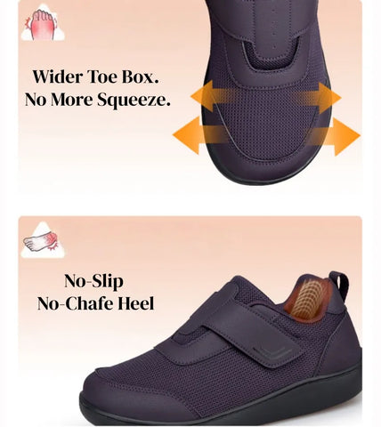 Comfort Wide Walking Shoes