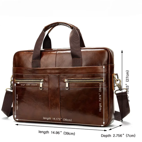 Genuine Leather Briefcase
