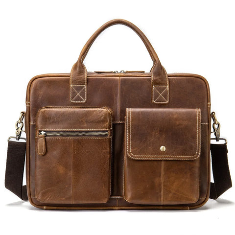 Vintage Crazy Horse Briefcase