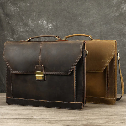 Executive Crazy Horse Briefcase