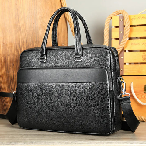 Modern Leather Briefcase