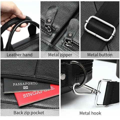 Executive Leather Briefcase