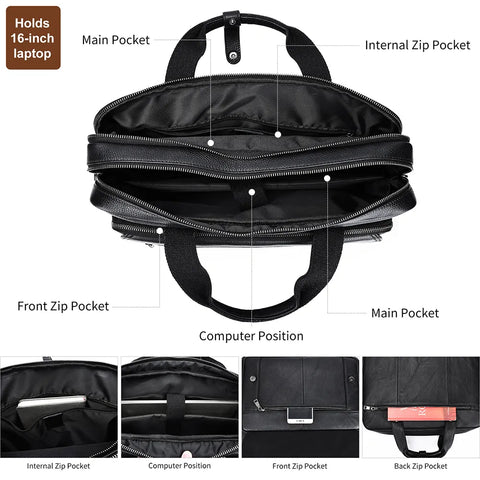 Professional Leather Briefcase