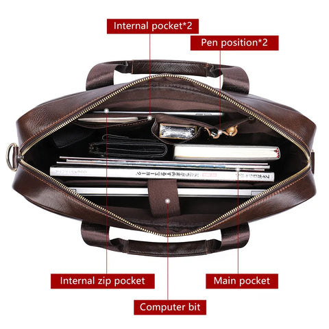 Professional Leather Briefcase
