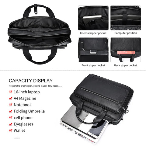 Professional Leather Briefcase