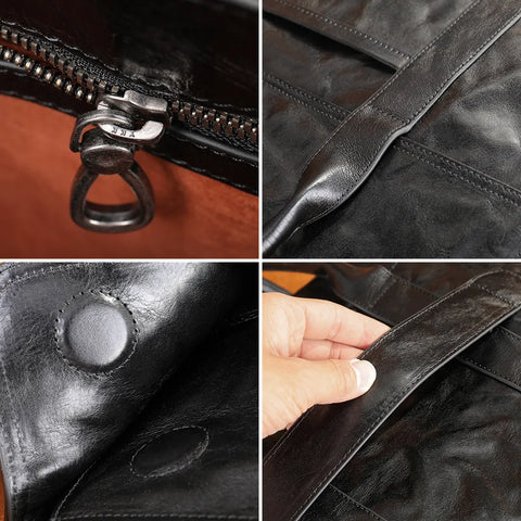 Tote Leather Briefcase