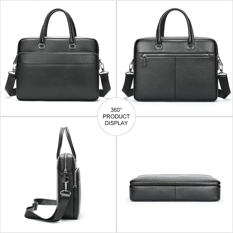 Modern Leather Briefcase