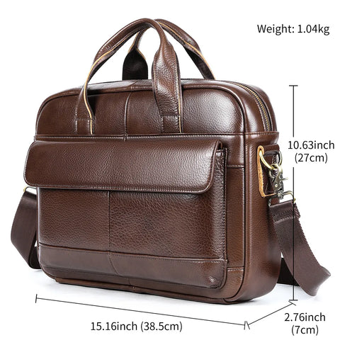 Executive Leather Briefcase