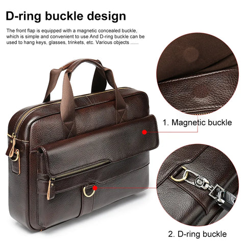 Classic Leather Briefcase