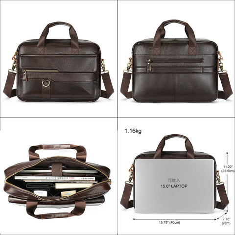 Classic Leather Briefcase