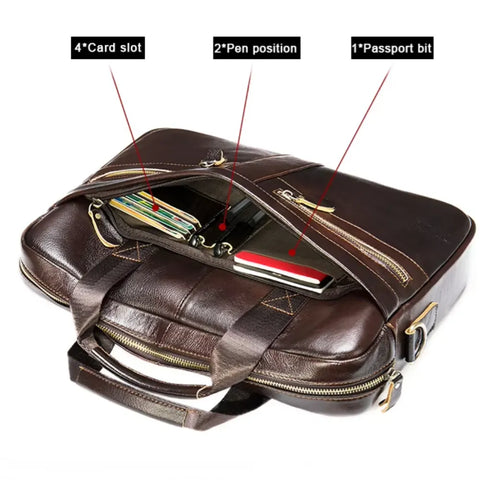 Urban Leather Briefcase