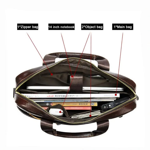 Urban Leather Briefcase