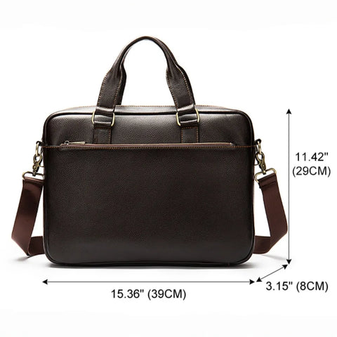Business Leather Briefcase