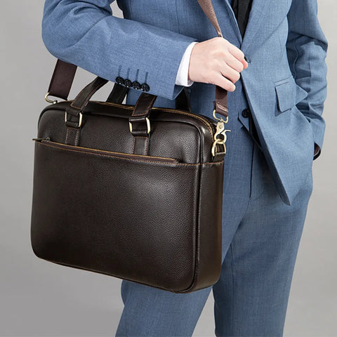 Business Leather Briefcase