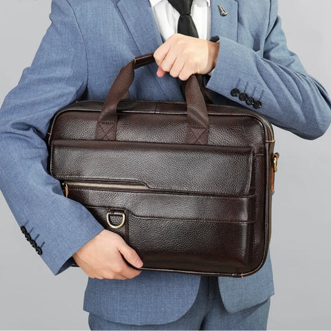 Classic Leather Briefcase