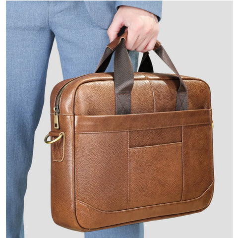 Leather Business Briefcase