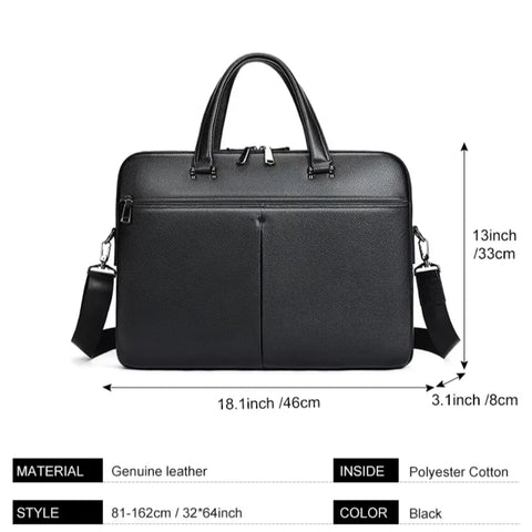 Sophisticated Leather Briefcase