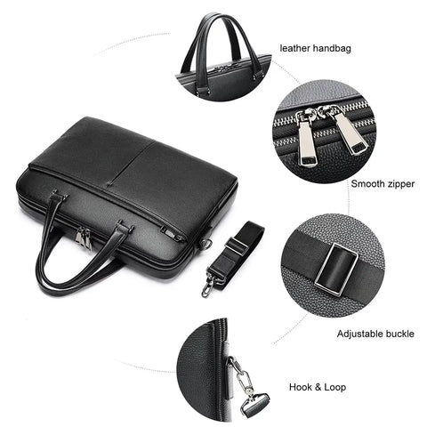 Sophisticated Leather Briefcase