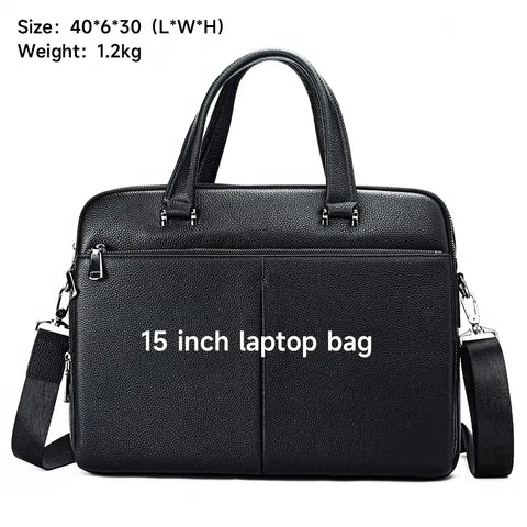 Sophisticated Leather Briefcase