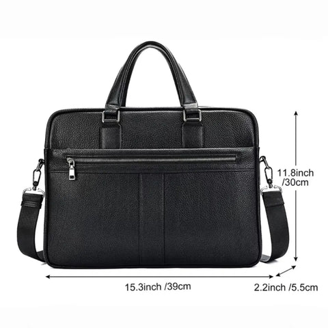 Sleek Leather Briefcase