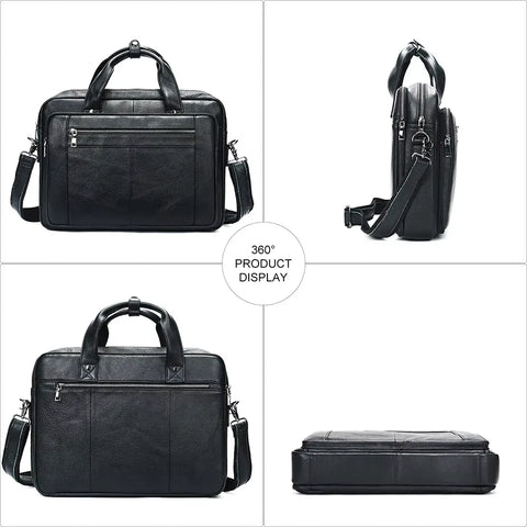 Executive Leather Briefcase