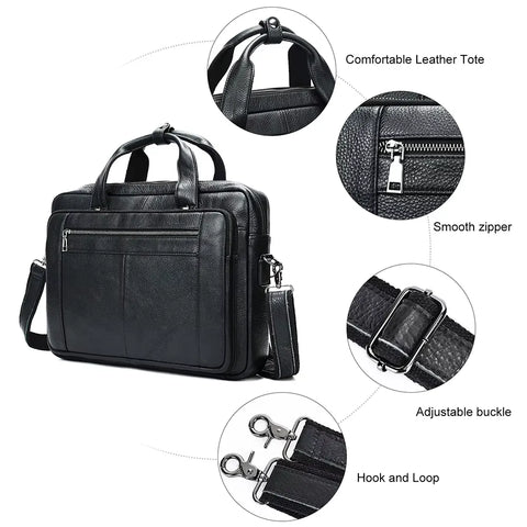 Executive Leather Briefcase