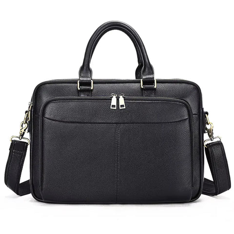Polished Leather Briefcase
