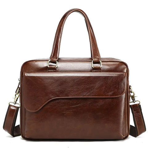 Elegant Leather Briefcase