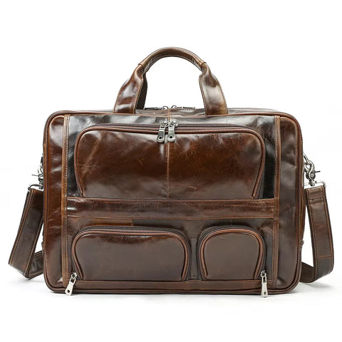 Commander Leather Briefcase