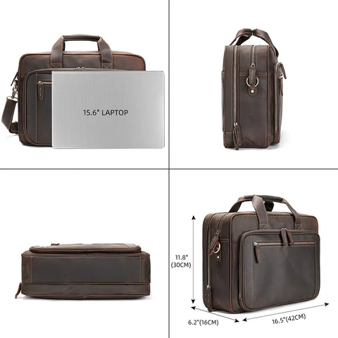Professional Leather Briefcase