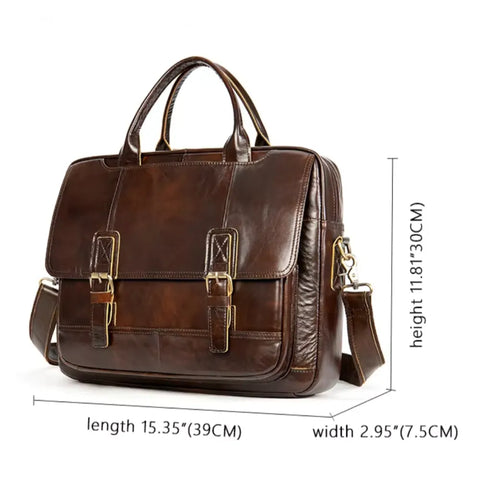 Heritage Leather Briefcase