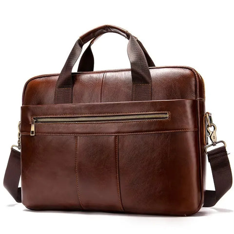 Sleek Leather Briefcase