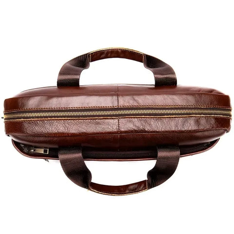 Sleek Leather Briefcase
