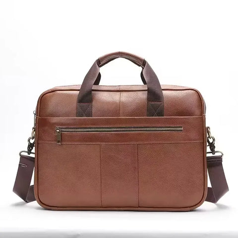 Sleek Leather Briefcase