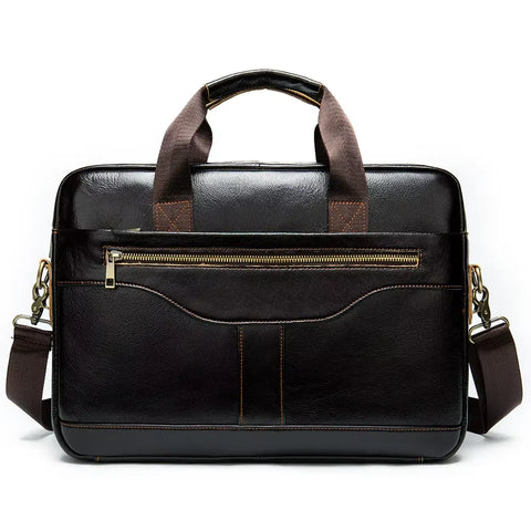 Slim Leather Briefcase