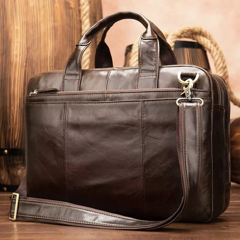 Premium Leather Briefcase