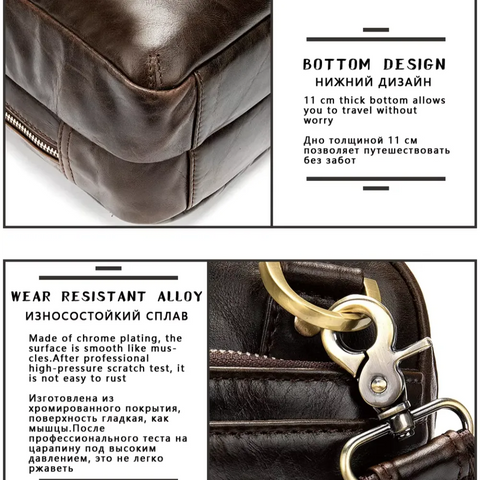 Premium Leather Briefcase