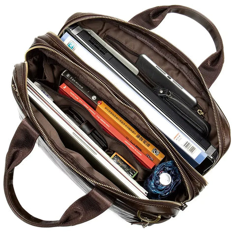 Premium Leather Briefcase