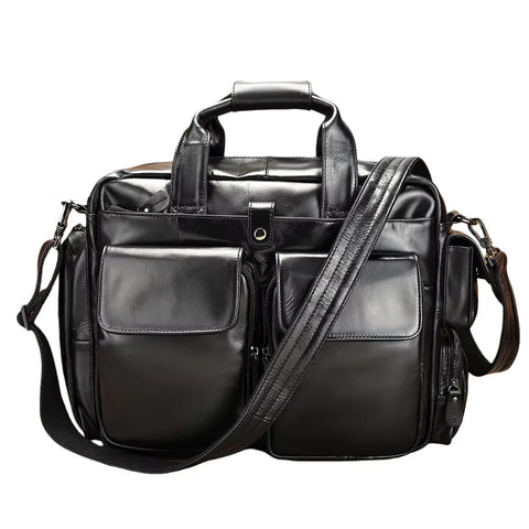 Tactical Leather Briefcase