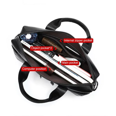 Executive Leather Briefcase