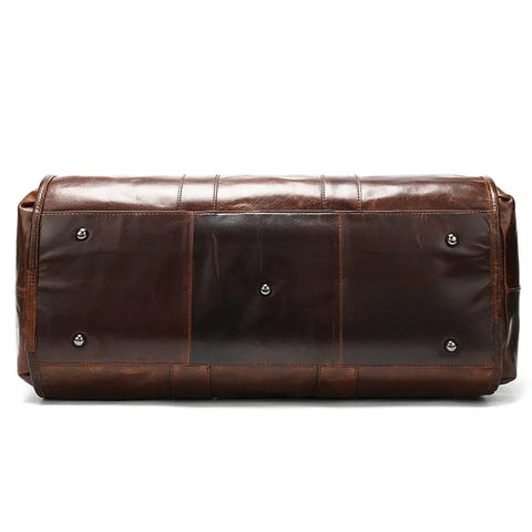 Classic Doctor's Bag Style Leather Travel Bag