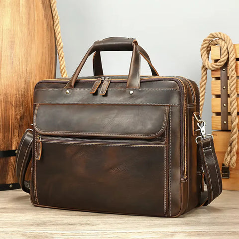 Expedition Leather Briefcase