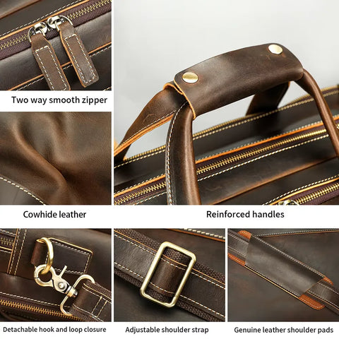 Expedition Leather Briefcase