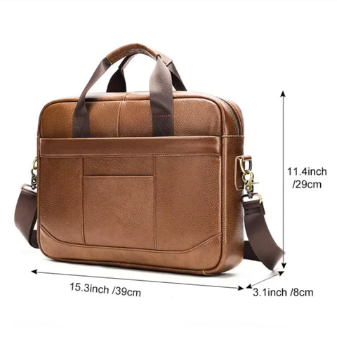 Leather Business Briefcase