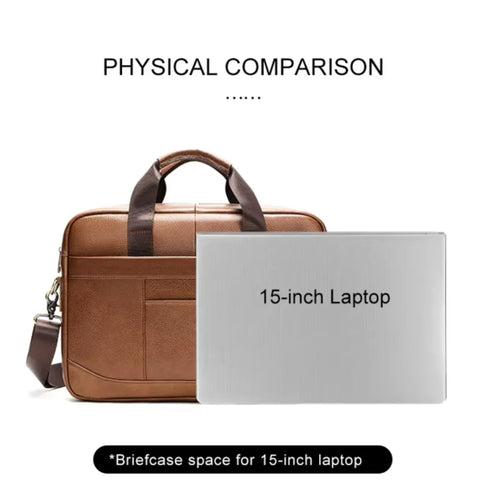 Leather Business Briefcase