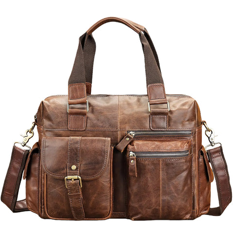 Adventurer Leather Briefcase
