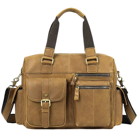 Adventurer Leather Briefcase
